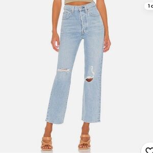 Revolve x Levis Straight Leg Jeans